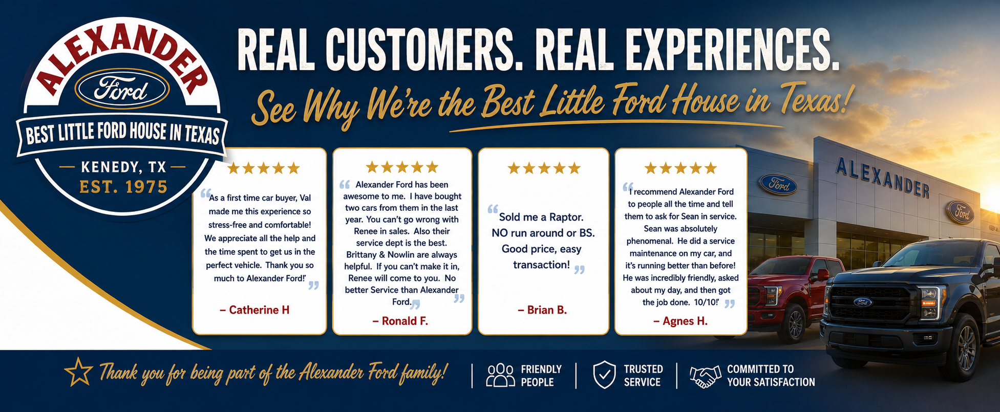 Real Customers real Experience