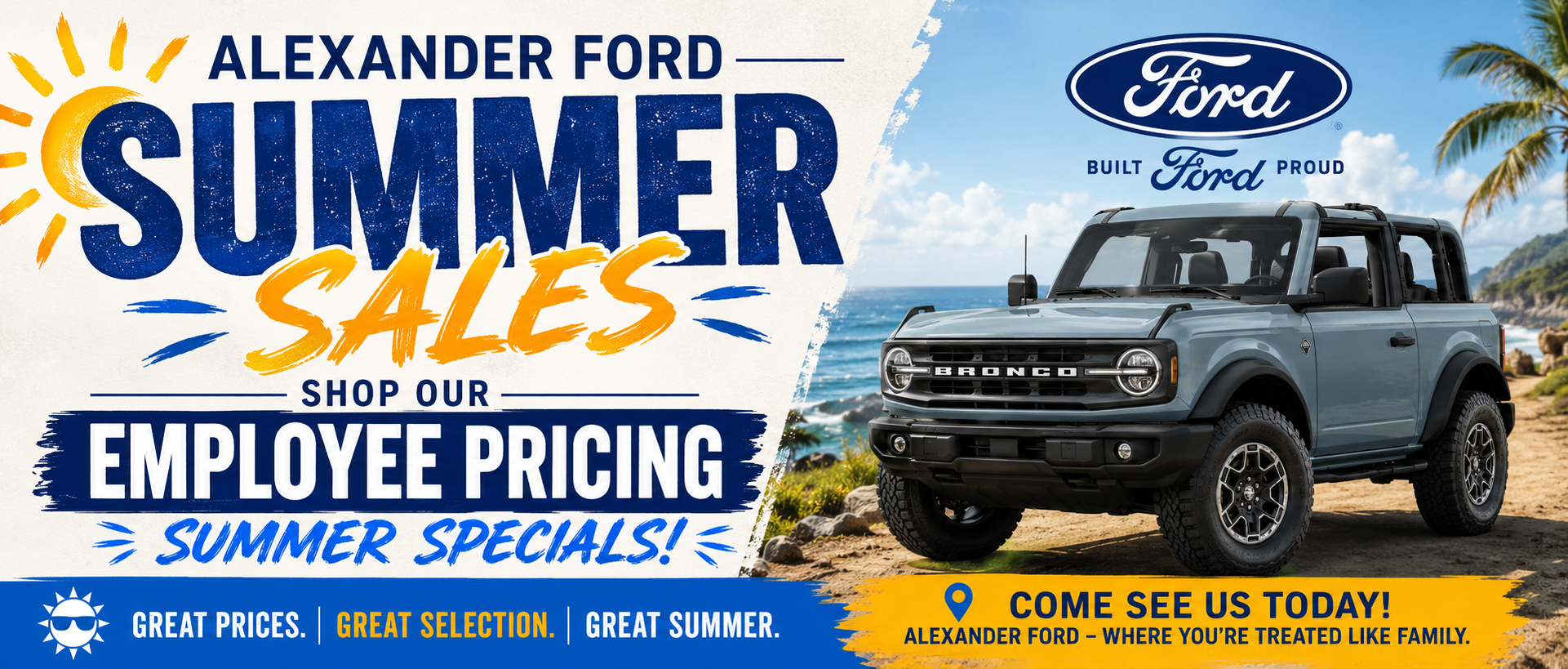 Alexander Ford Summer Sales