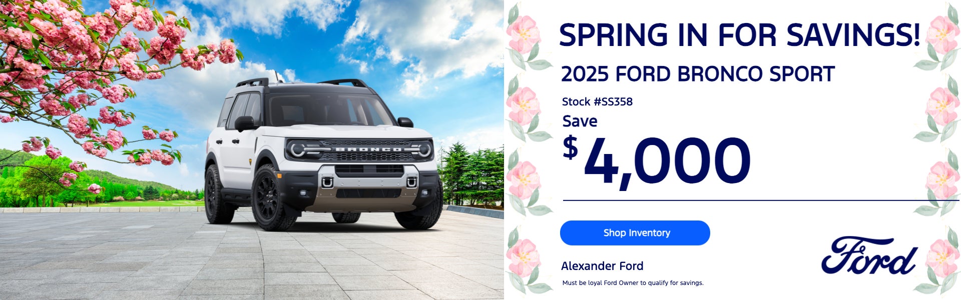 2025 FORD Bronco Sport